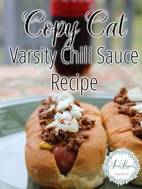 Varsity Chili Copycat Recipe